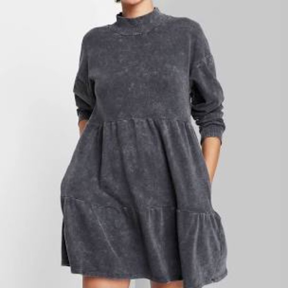 Grey Sweater Dress